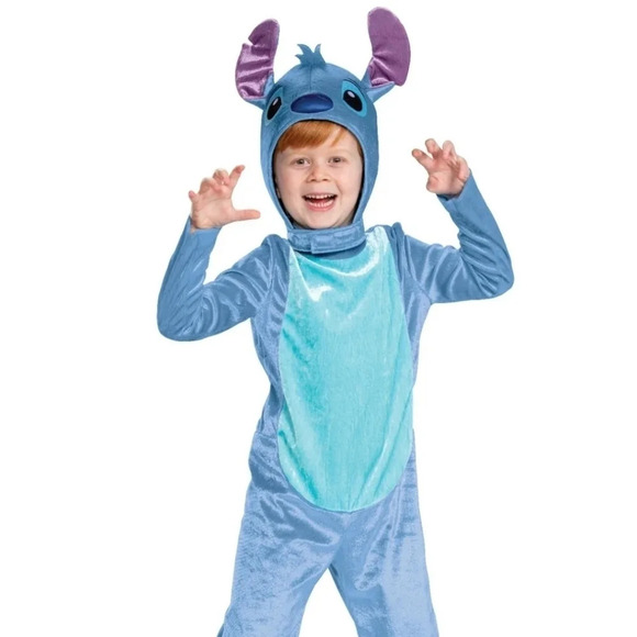 Disguise Disney Stitch Child Boys Girls Toddler Costume M 3T - 4T - Picture 1 of 11